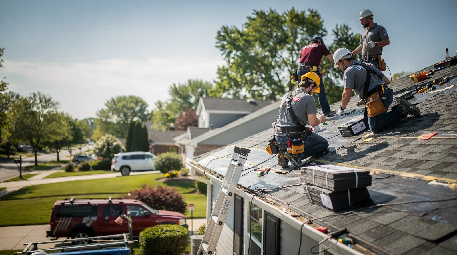 Roof Repair in Sherman, ME around you